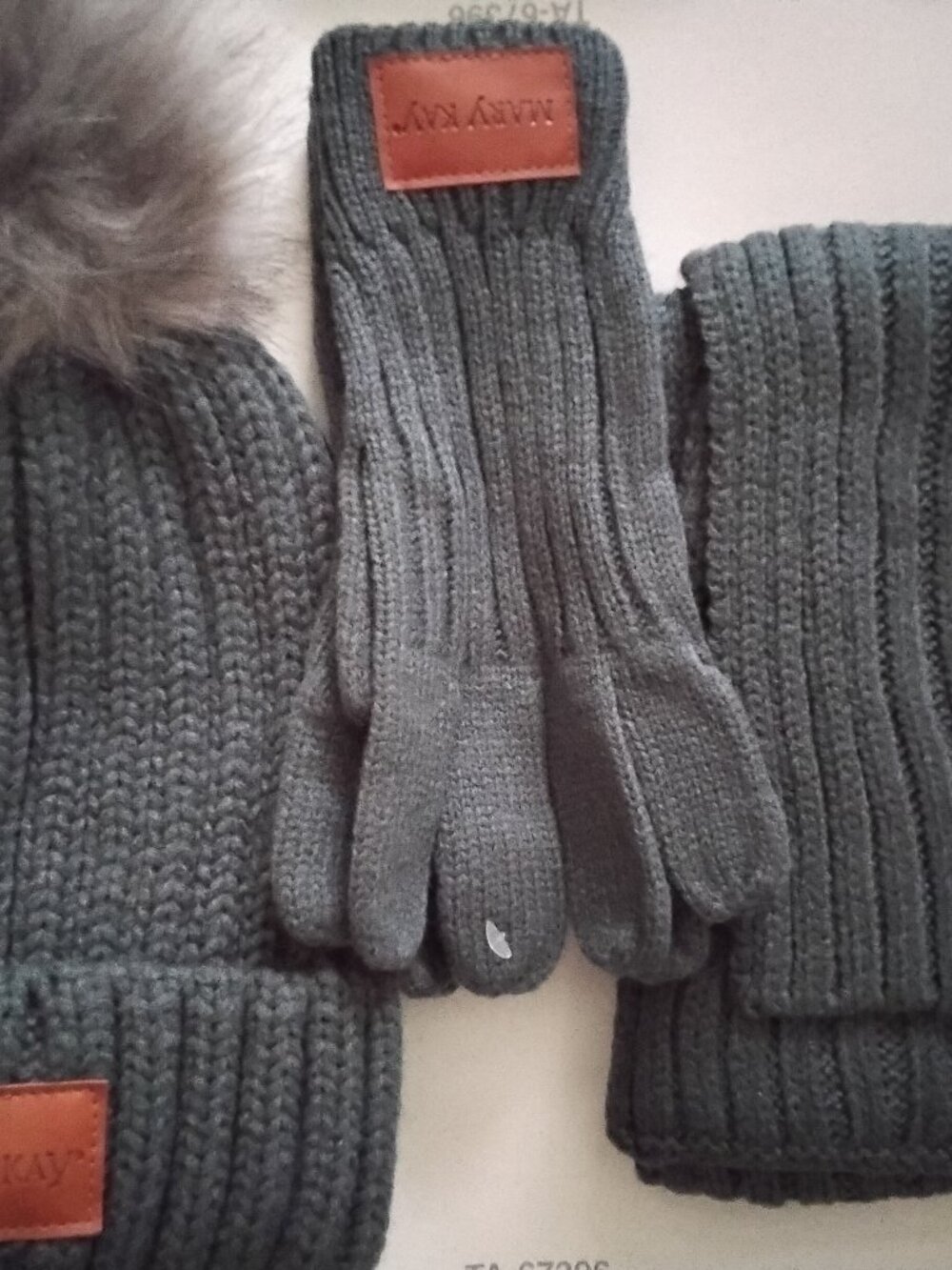 Hat, Gloves, and Scarf Set
